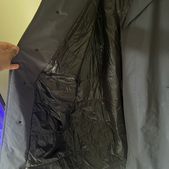 MEN +J PADDED OVERSIZED SINGLE-BREASTED COAT - Picture 5 of 10